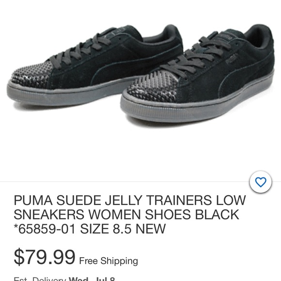 Puma Suede Jelly Trainers Low Sneakers - Picture 4 of 4